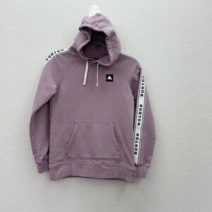 Burton Lost Things Purple Pullover Hoodie Sweatshirt Womens size XS